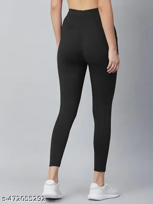 Tight for Women, Sport Pant Workout Pants with Side Pockets/Stretchable Tights/Highwaist Sports Fitness Yoga Track Pants for Women & Girls